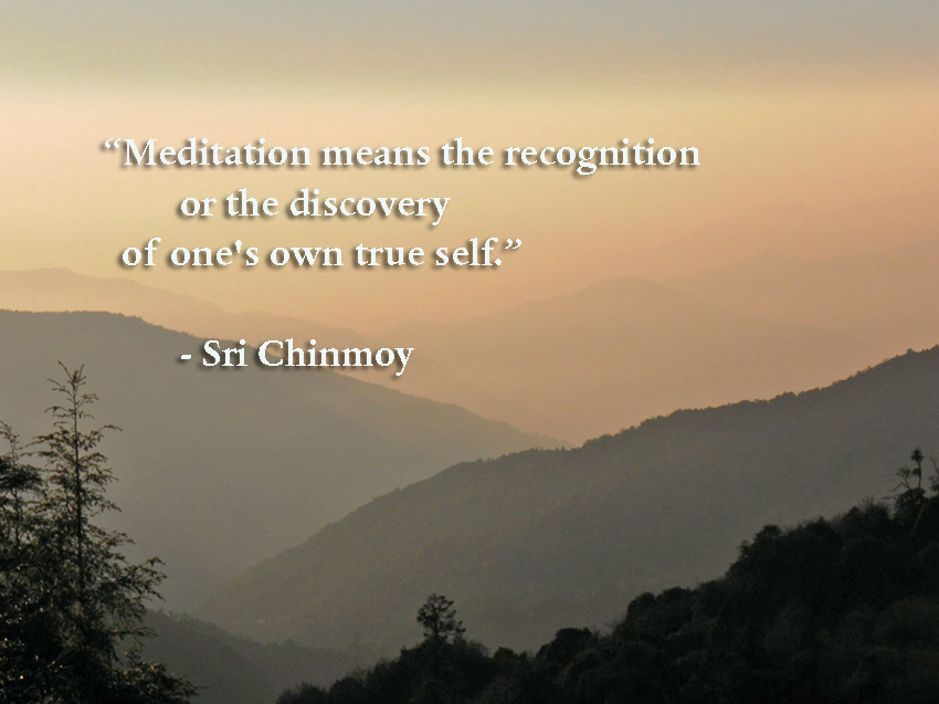 Why meditate?
